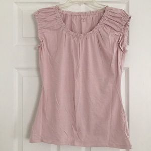 Loft rose colored blouse.